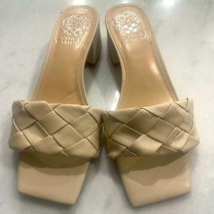 Cream Vince camuto sandals